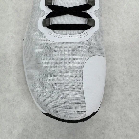 NIKE Men’s Flex Control 4 Workout Shoes - White/Grey/Black - CD0197-100 - Sz 9.5 - Picture 11 of 16